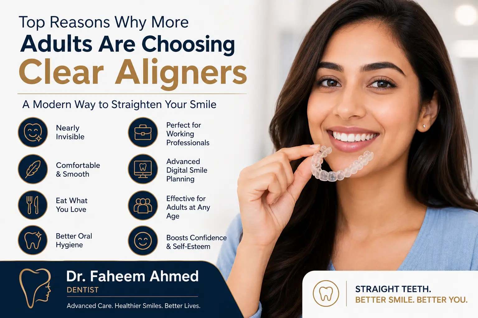 Top Reasons Why More Adults Are Choosing Clear Aligners